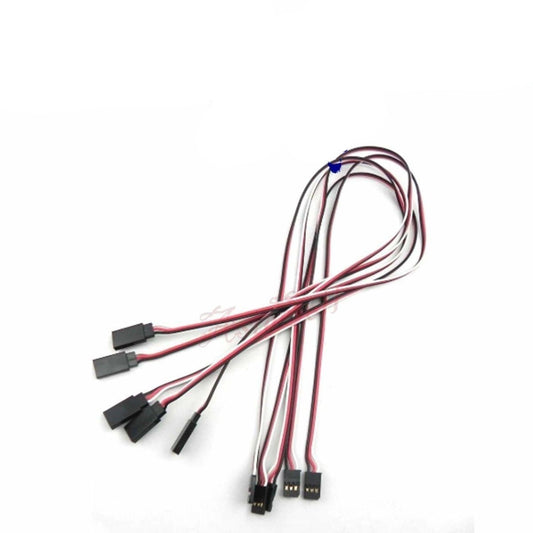 50x 50cm 500mm Male to Female M-F Quadcopter Extension Servo Cables - - Asia Sell