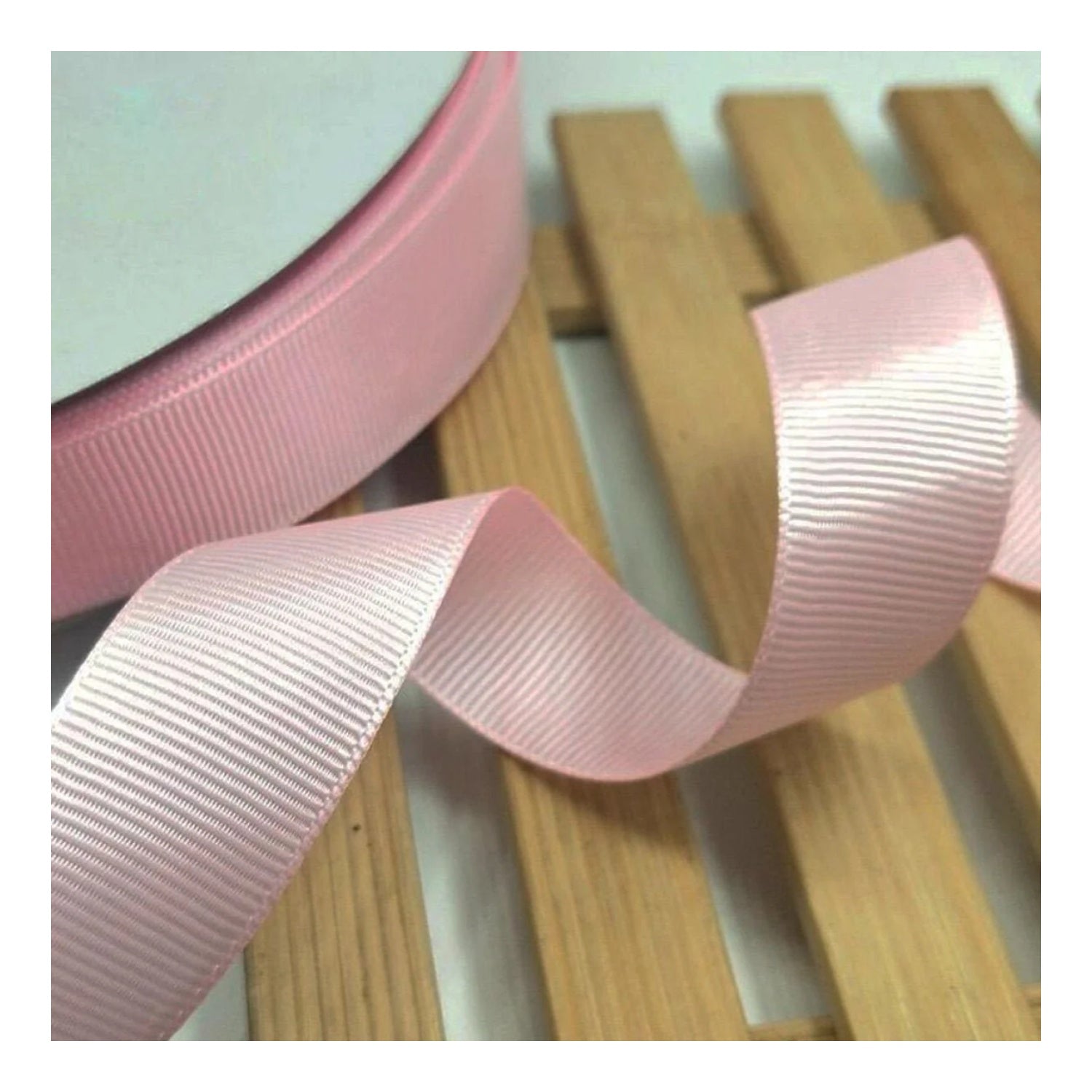5m 40mm Ribbon White Yellow Pink Red Weddings Decorative Hair - Light Pink 40mm - Asia Sell
