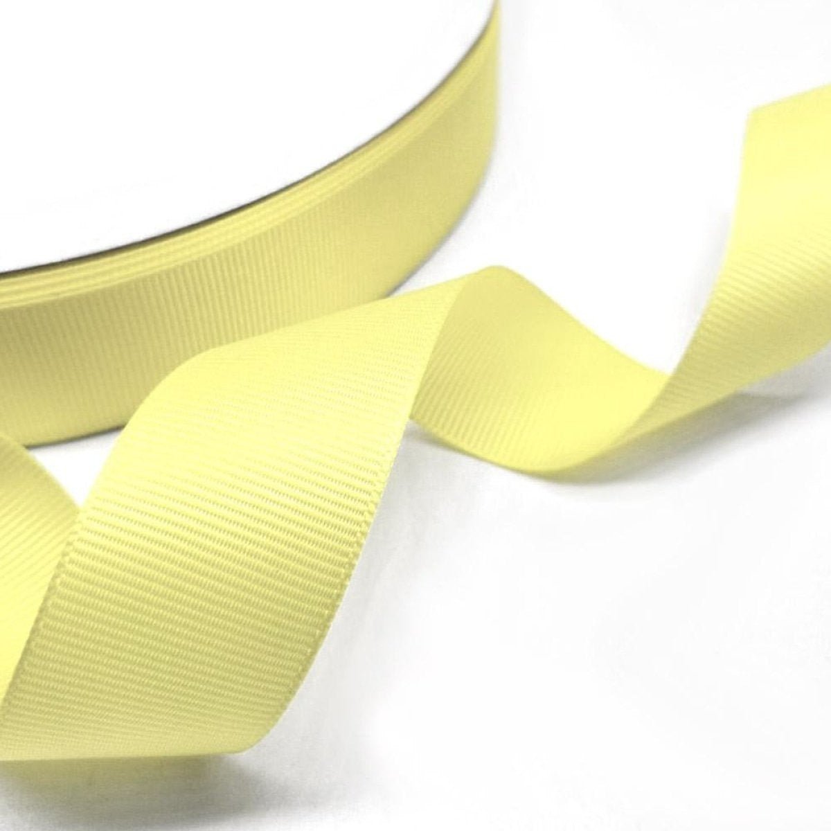 5m 40mm Ribbon White Yellow Pink Red Weddings Decorative Hair - Pale Yellow 40mm - Asia Sell