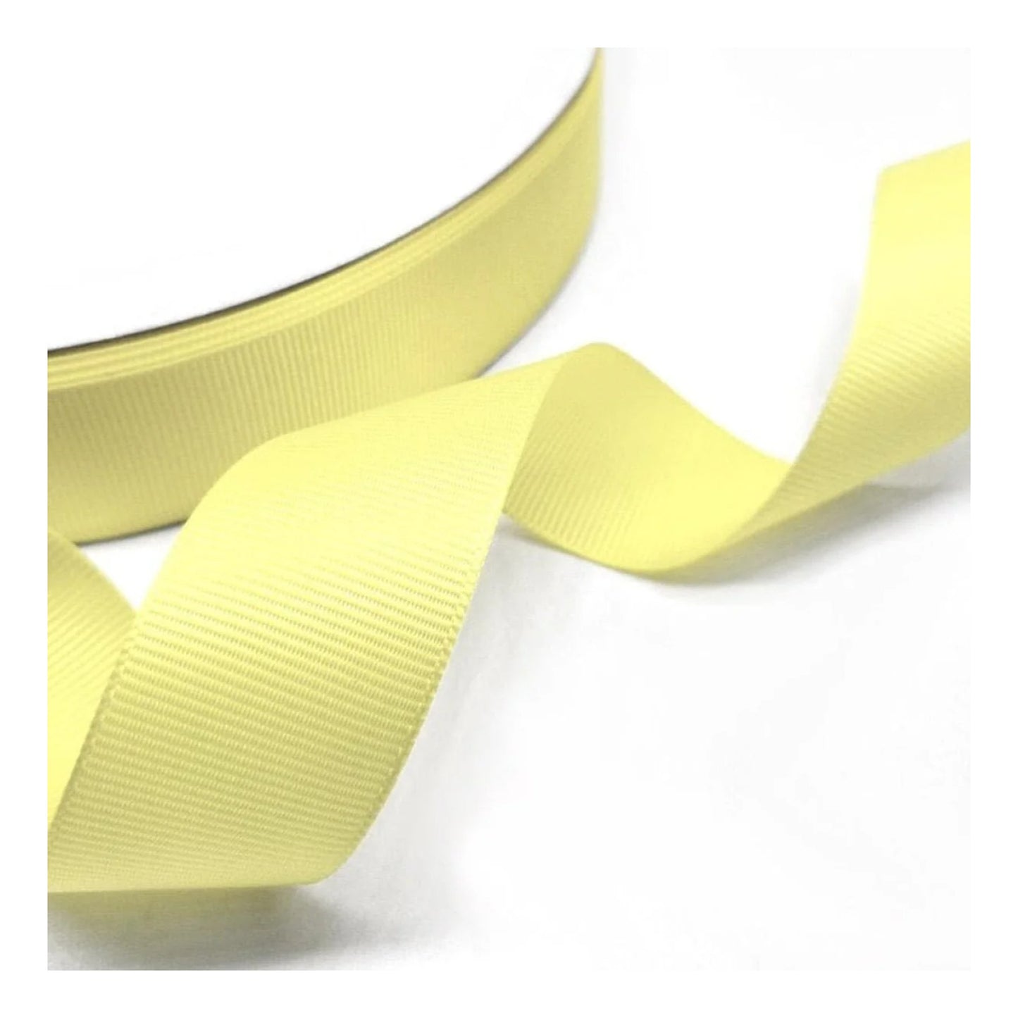5m 40mm Ribbon White Yellow Pink Red Weddings Decorative Hair - Pale Yellow 40mm - Asia Sell