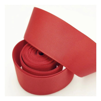 5m 40mm Ribbon White Yellow Pink Red Weddings Decorative Hair - Red 15mm - Asia Sell