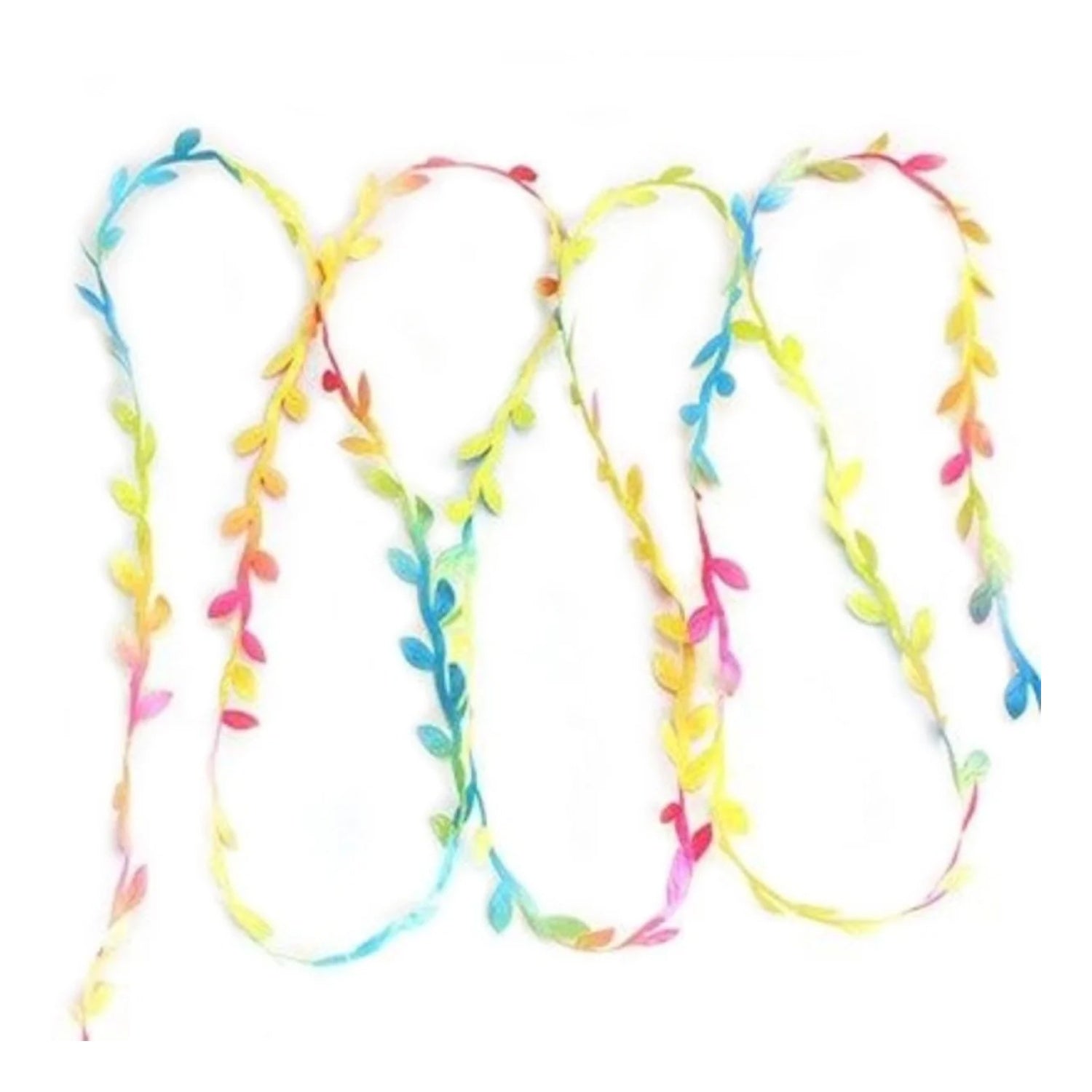 5m/10m Artificial Vine Leaves Wedding Wreath Decorations Rope DIY Craft - 10M Mixed - Asia Sell