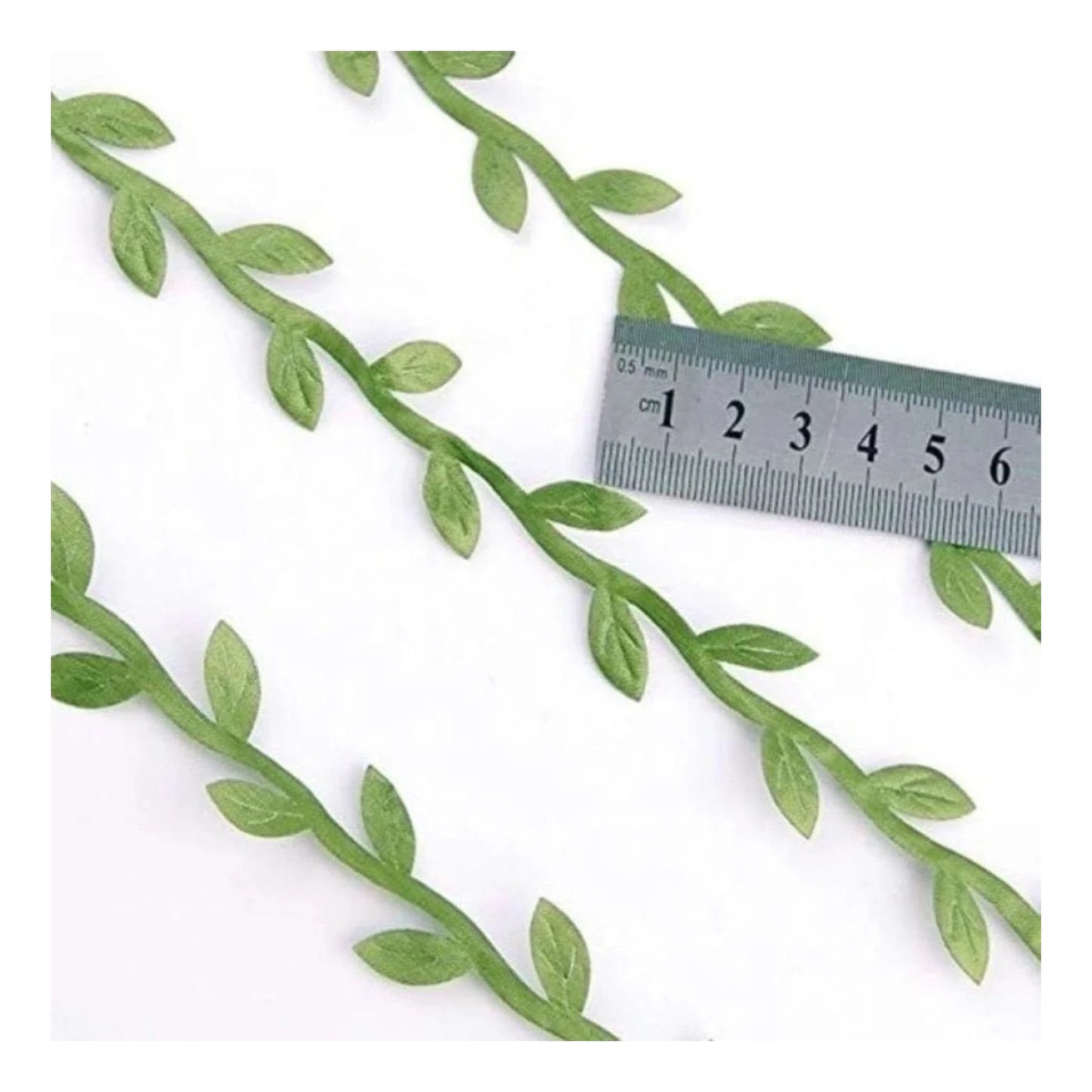 5m/10m Artificial Vine Leaves Wedding Wreath Decorations Rope DIY Craft - 10M Pink - Asia Sell