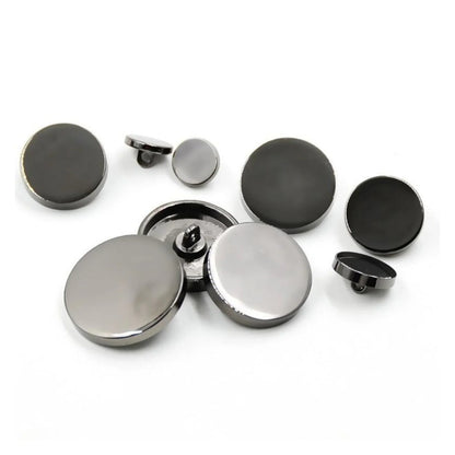 5pcs 10mm-25mm Metal Shank Sewing Buttons for Craft Alloy Button Clothing DIY Accessories - 287 - 25mm - Asia Sell
