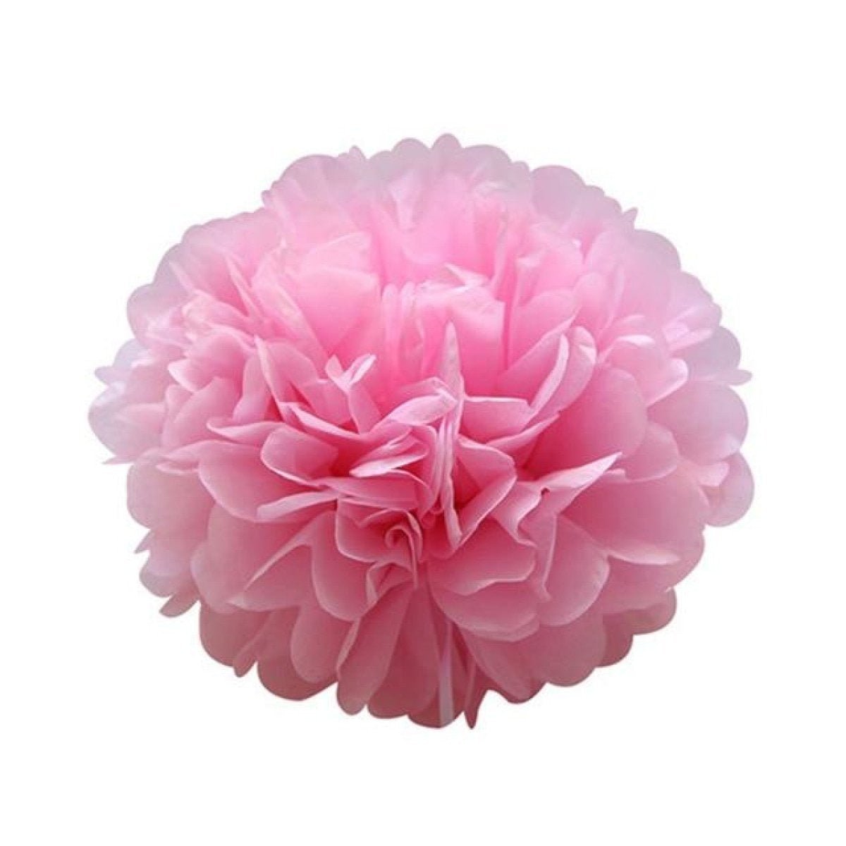 5pcs 6"-10" Tissue Paper Pompoms Wedding Baby Shower Birthday Party Pom Poms Toy - Pink 10cm 4inch - Asia Sell