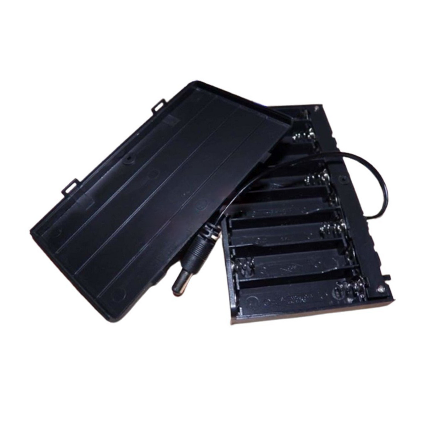 5pcs 8xAA Battery Holder 1.5V Switch Lid Plug Box 12V Case Wires 8x1.5V 8 x AA