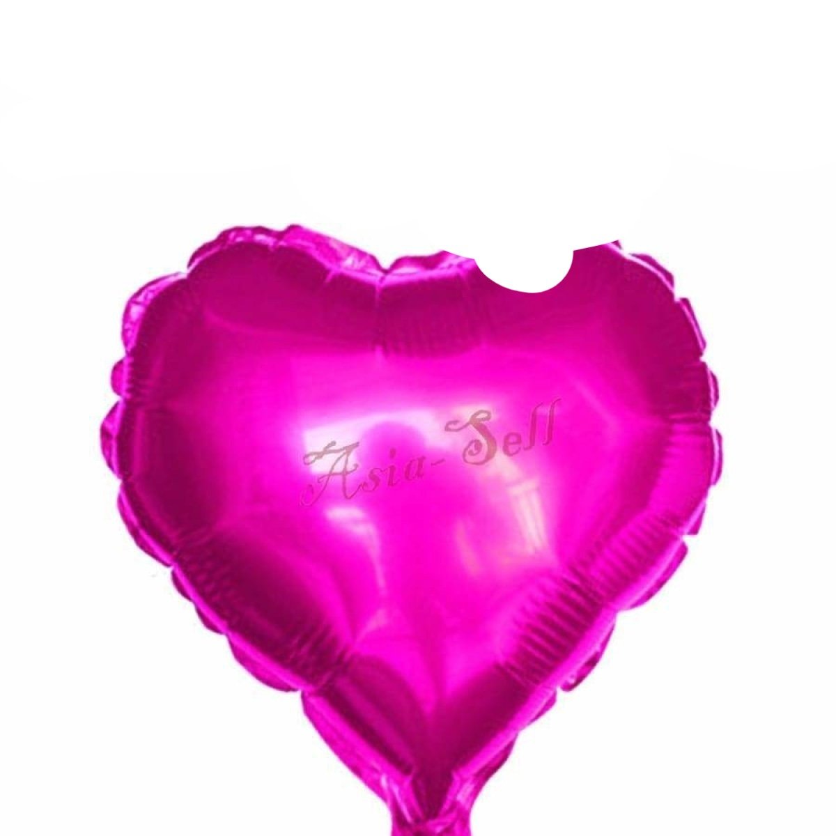 5pcs Helium or Air Heart Shape Aluminium Foil Balloons Wedding Birthday 10in | Asia Sell  -  Pink/Purple