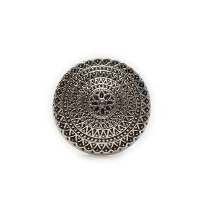 5pcs Lion Brooch for Jacket Blazer Uniform Sport Coat Clothing 11.5-25mm Metal - Retro Ancient Silver 20mm - Asia Sell