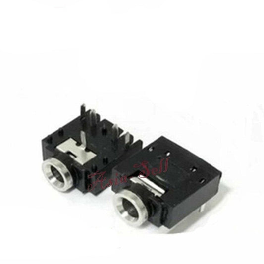 5pcs PJ-307 5 Pin PCB Mount Female 3.5mm Stereo Jack Socket Connector - - Asia Sell