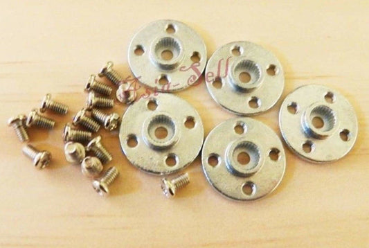 5pcs Round Metal Servo Arm Horn 19mm Disc Mount MG945 MG995 MG946 RC Robot Horns - - Asia Sell