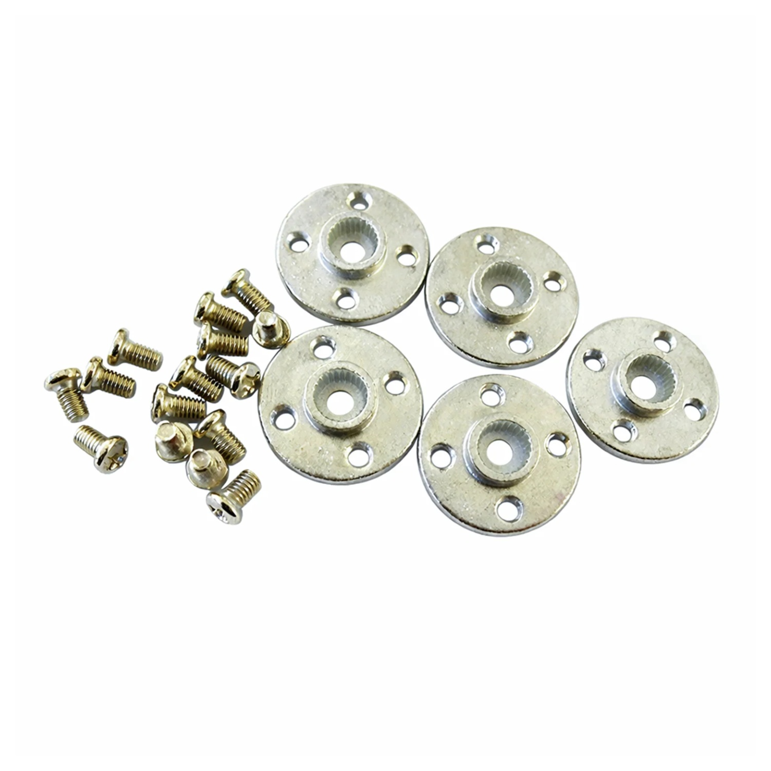 5pcs Round Metal Servo Arm Horn 19mm Disc Mount MG945 MG995 MG946 RC Robot Horns