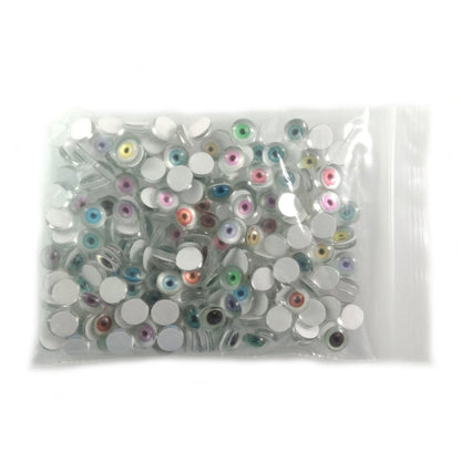 6mm 8mm 10mm 20mm Dolls Glass Human Eyes DIY Eyes Animal Dome Cabochons Flatback - 200pcs 8mm - Asia Sell