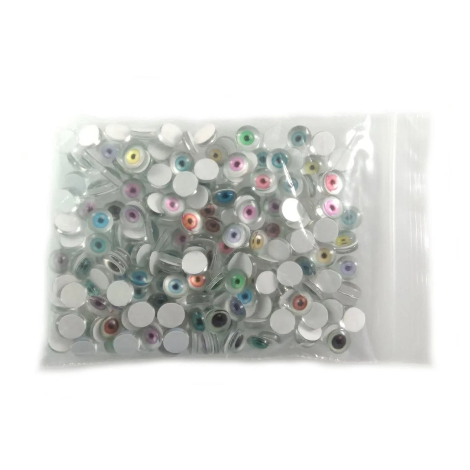 6mm 8mm 10mm 20mm Dolls Glass Human Eyes DIY Eyes Animal Dome Cabochons Flatback - 52pcs 8mm - Asia Sell