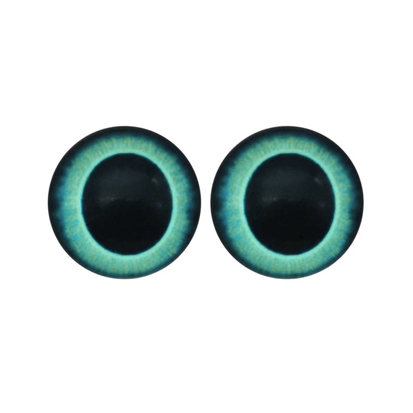 10/40pcs 20mm Doll Owl Animal Glass Eyes Large Pupils Glass Cabochon