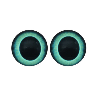 10/40pcs 20mm Doll Owl Animal Glass Eyes Large Pupils Glass Cabochon
