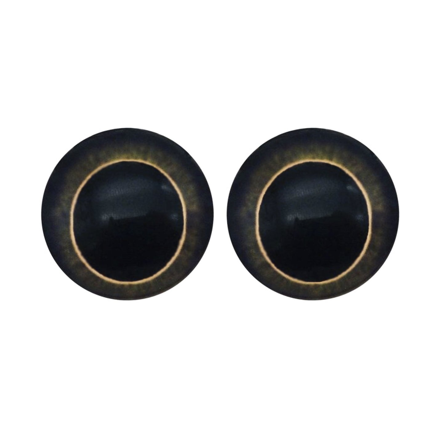 10/40pcs 20mm Doll Owl Animal Glass Eyes Large Pupils Glass Cabochon