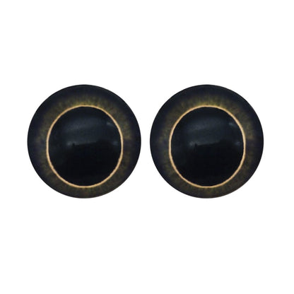 10/40pcs 20mm Doll Owl Animal Glass Eyes Large Pupils Glass Cabochon