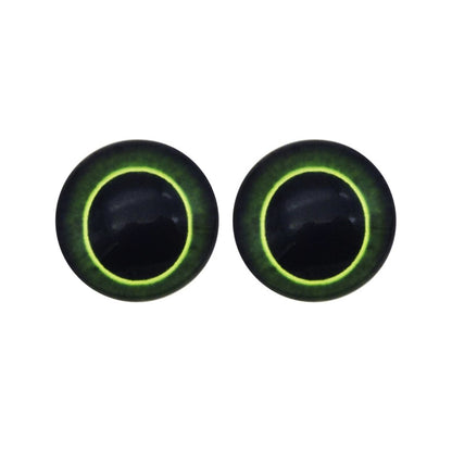 10/40pcs 20mm Doll Owl Animal Glass Eyes Large Pupils Glass Cabochon