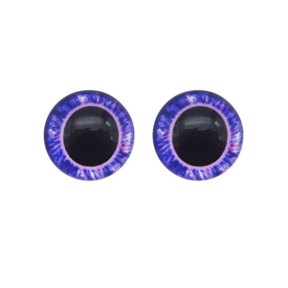 10/40pcs 20mm Doll Owl Animal Glass Eyes Large Pupils Glass Cabochon