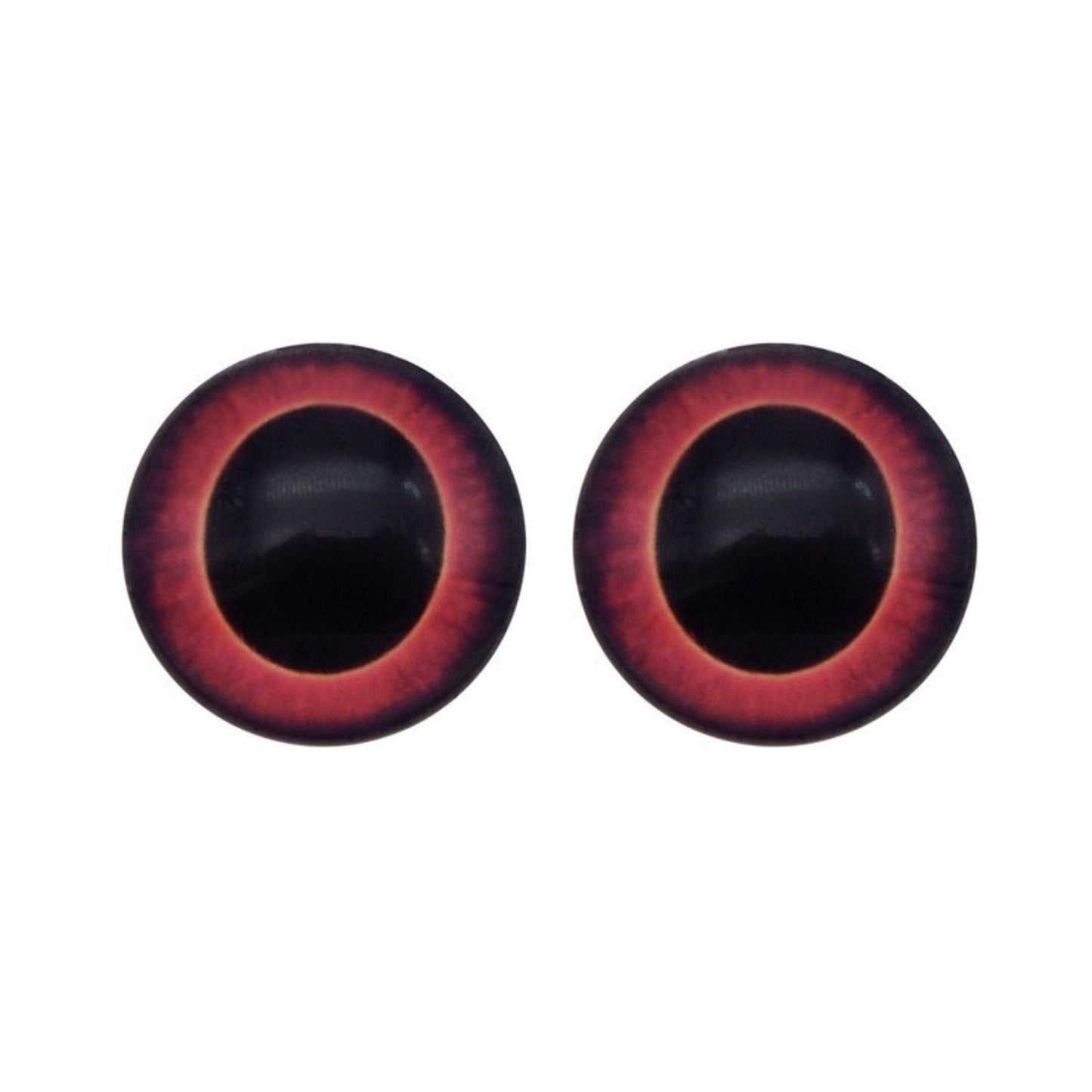 10/40pcs 20mm Doll Owl Animal Glass Eyes Large Pupils Glass Cabochon