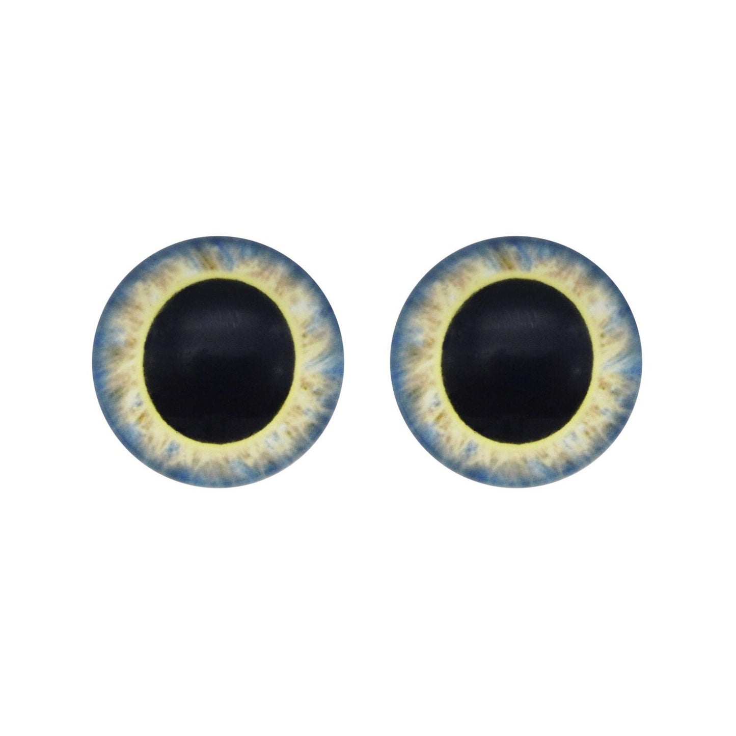 10/40pcs 20mm Doll Owl Animal Glass Eyes Large Pupils Glass Cabochon