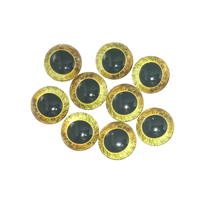 10/40pcs 20mm Doll Owl Animal Glass Eyes Large Pupils Glass Cabochon