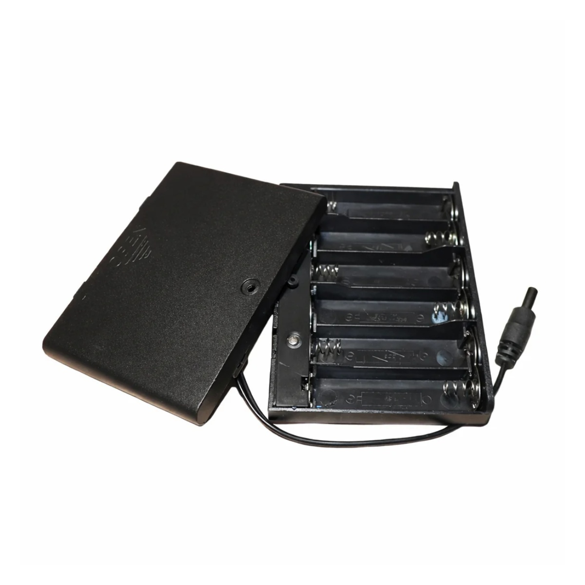 6xAA Battery Holder 1.5V Switch Lid Plug Box 9V AA Case Wires 6 x AA 9V - Asia Sell