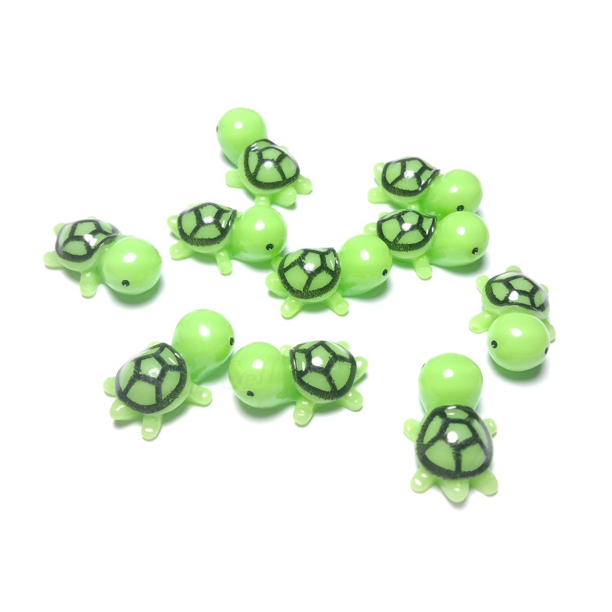 7pcs/10pcs Miniature Mini Garden Cow Rabbit Turtle Duck Animal Figurines Craft Toys - Turtles - Asia Sell