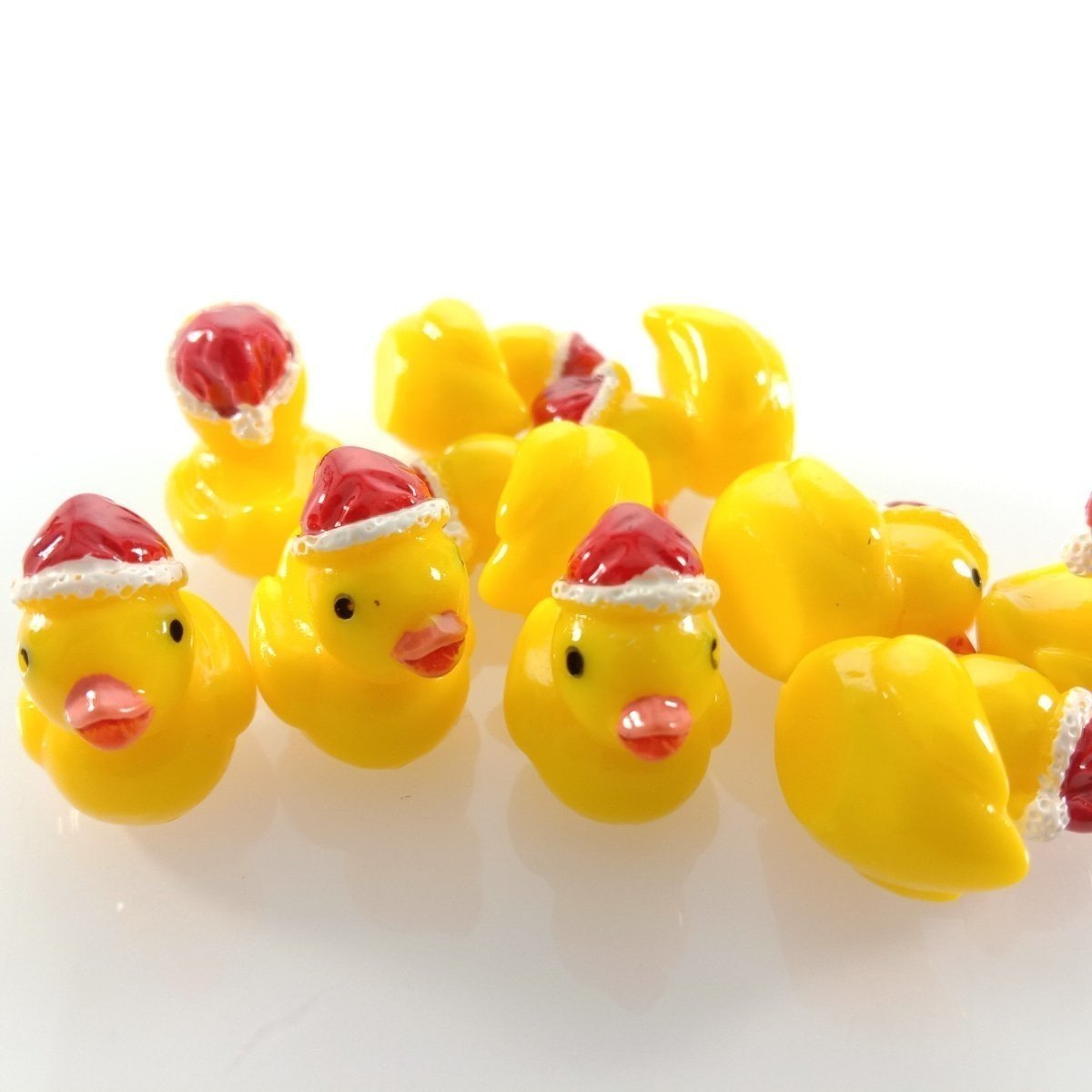 7pcs/10pcs Miniature Mini Garden Turtle Duck Animal Figurines Craft Set A - Christmas Ducks - Asia Sell