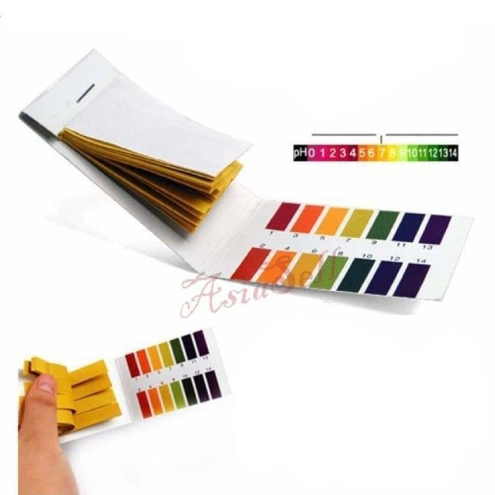 80 Strips PH Indicator Paper PH Value 1-14 Litmus Testing Full Range Soil Toy Learning - - Asia Sell