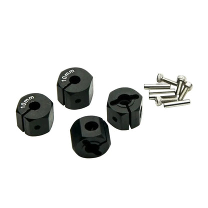 8x 3/4/5/6/7/8/9/10/11/12mm RC Car Wheel Hex Nut Hub Adaptor 1/10 4WD SCX10 Drive