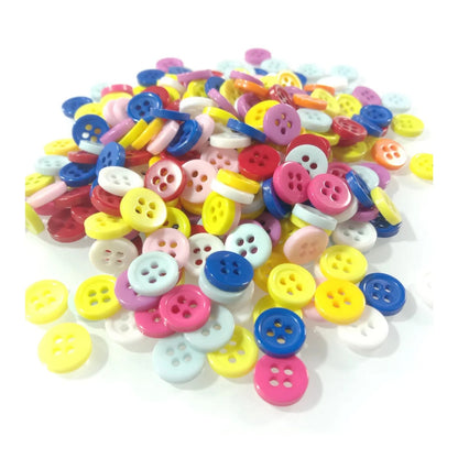100pcs Button Mixed Sets Resin Clothing Scrapbooking Crafts