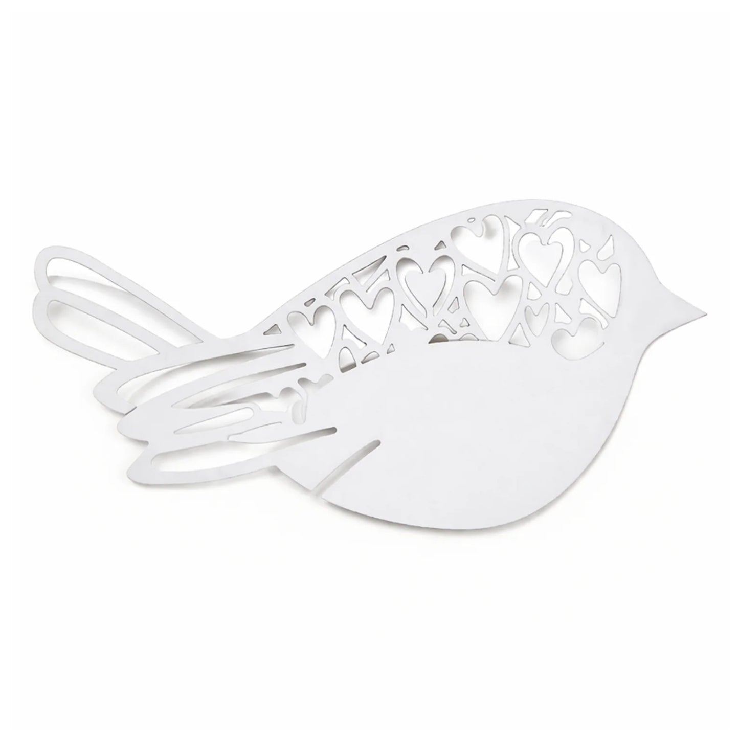 10/50pcs Bird Wine Glass Place Holder Name Cards 100x50mm Laser Cut Cardboard Wedding Table - White - Asia Sell