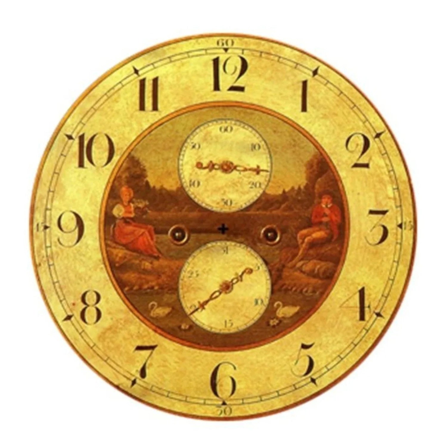 10pcs 30mm Glass Cabochons Clocks And Watches Photo Base Charms