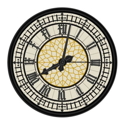 10pcs 30mm Glass Cabochons Clocks And Watches Photo Base Charms
