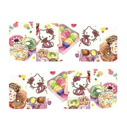 1 Sheet Nail Art Summer Slider Ice Cream Drink Fruit Sticker For Nail DIY Manicure