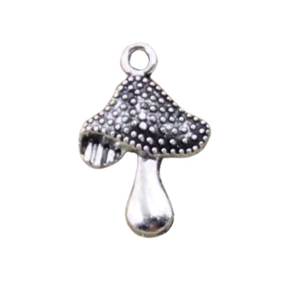 Charms Pendant Tibetan Bronze Silver DIY For Necklace | Mushroom | Asia Sell