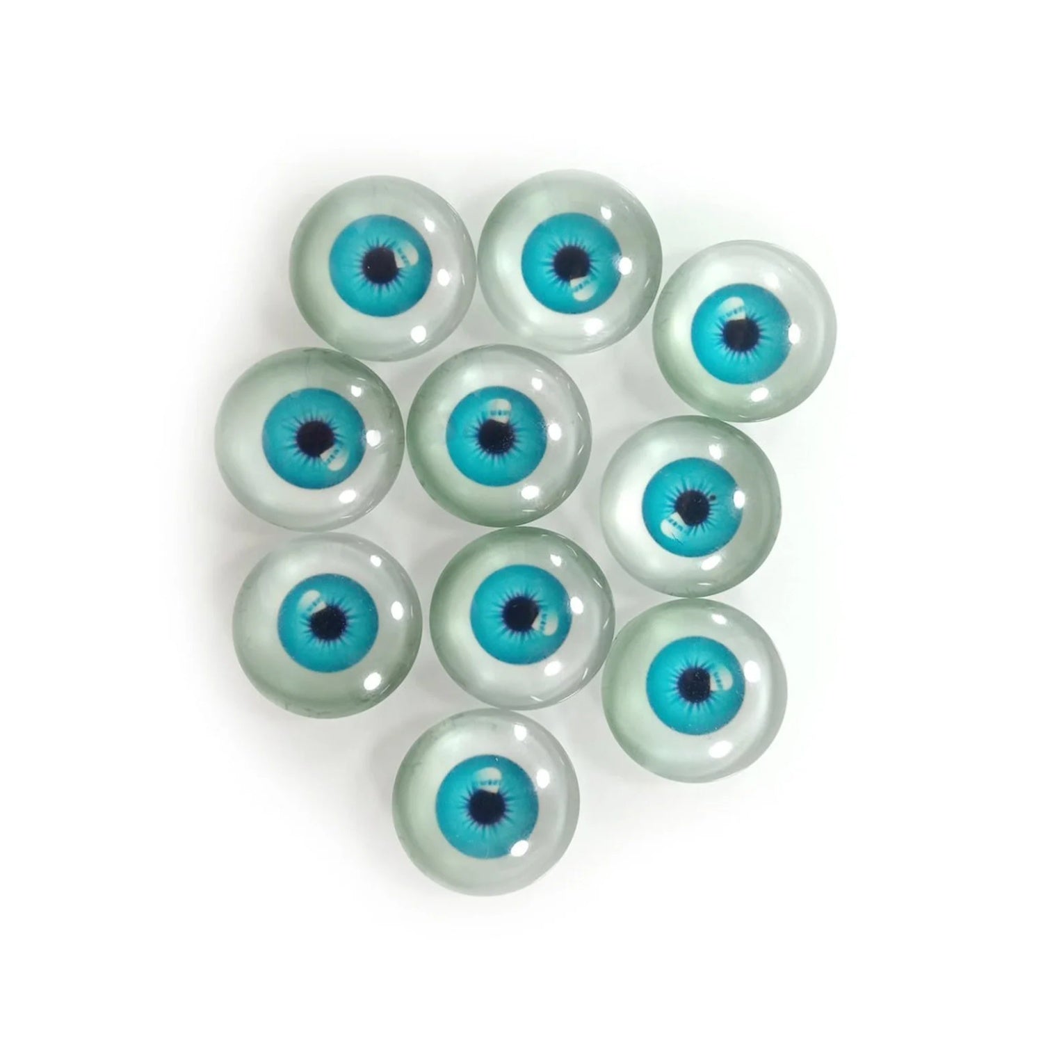 6mm 8mm 10mm 20mm Dolls Glass Human Eyes DIY Eyes Animal Dome Cabochons Flatback