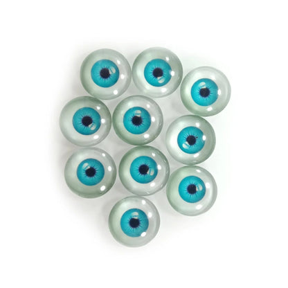 6mm 8mm 10mm 20mm Dolls Glass Human Eyes DIY Eyes Animal Dome Cabochons Flatback