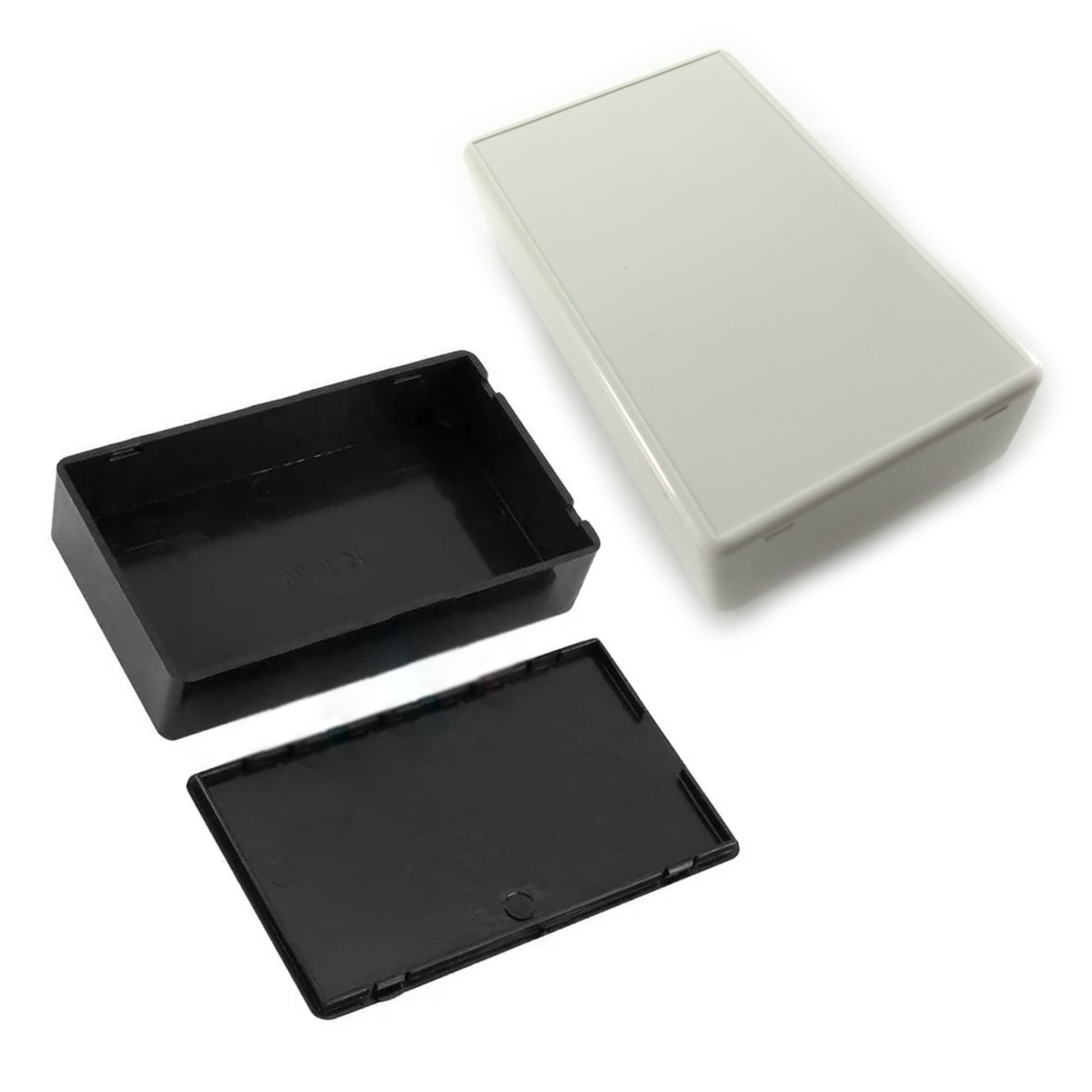 Electronic Circuit Project Box 100x60x24mm Black White Grey Creme Beige