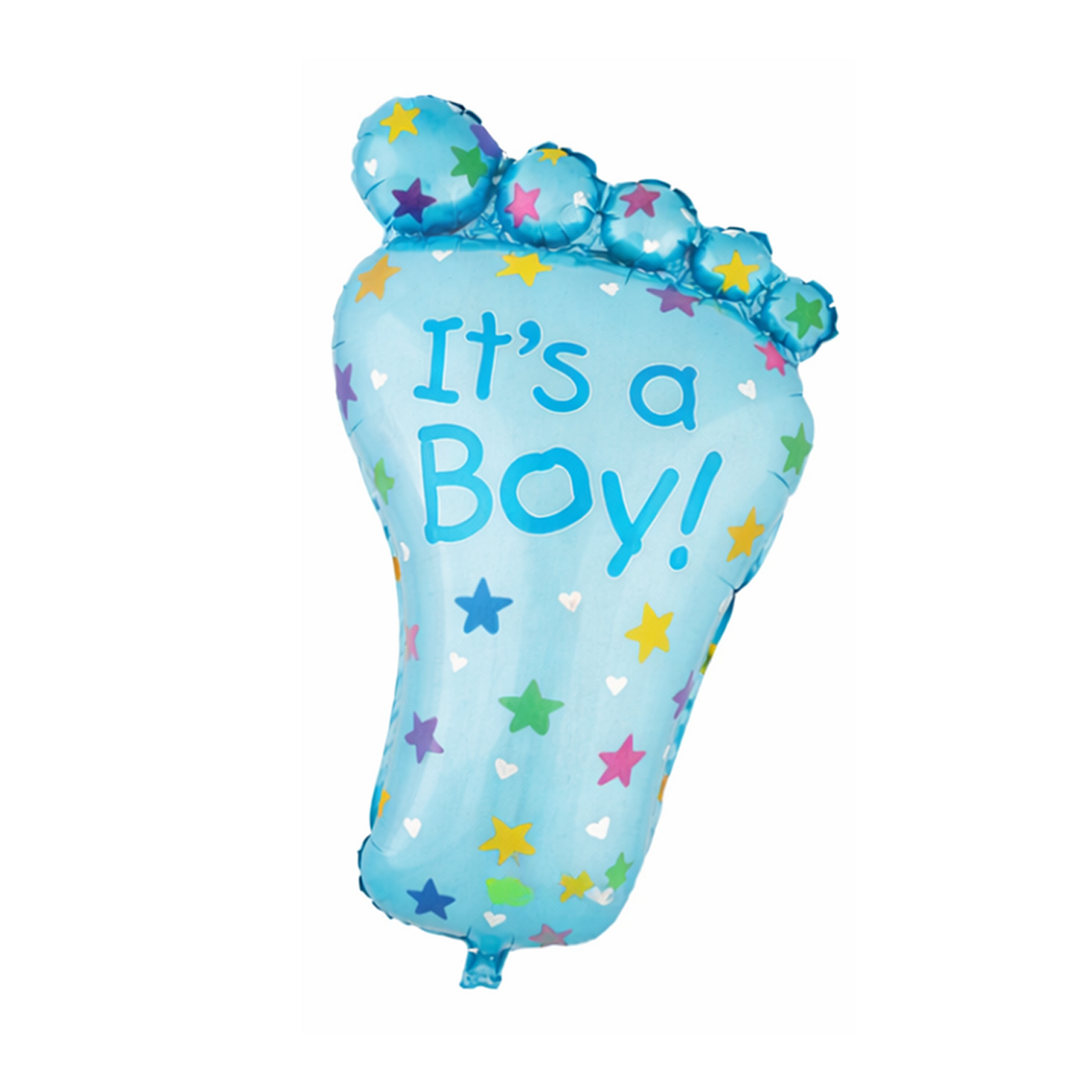 Helium or Air Foil Balloons Happy Birthday Party Baby Shower - Blue It's a Boy Feet - Asia Sell