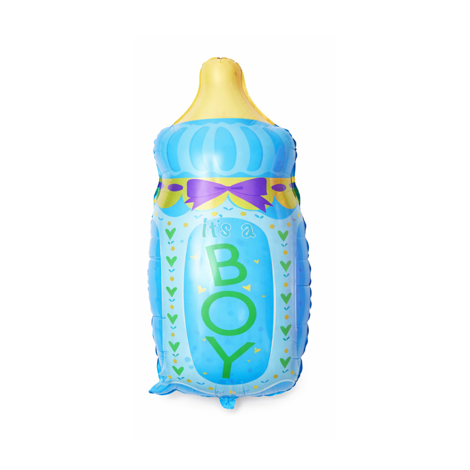 Helium or Air Foil Balloons Happy Birthday Party Baby Shower - Blue It's a Boy Bottle - Asia Sell