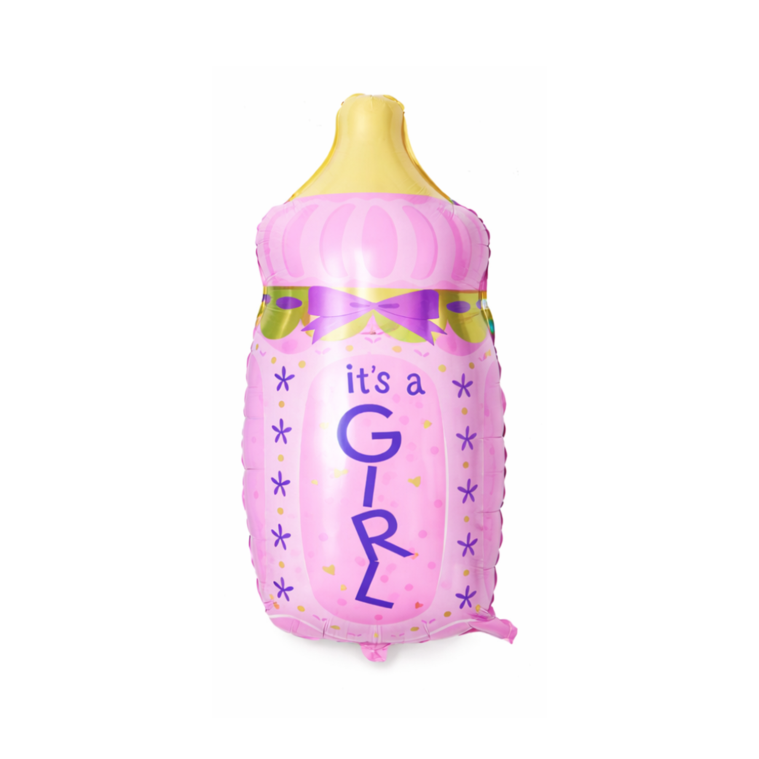 It's a Girl Helium or Air Foil Balloons Happy Birthday Party Baby Shower - Pink Bottle - Asia Sell