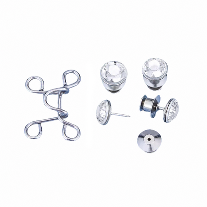 Jeans Pants Waist Buckle Hook Snap Button Clip Clasp Removable Detachable Clothing Sewing Tool