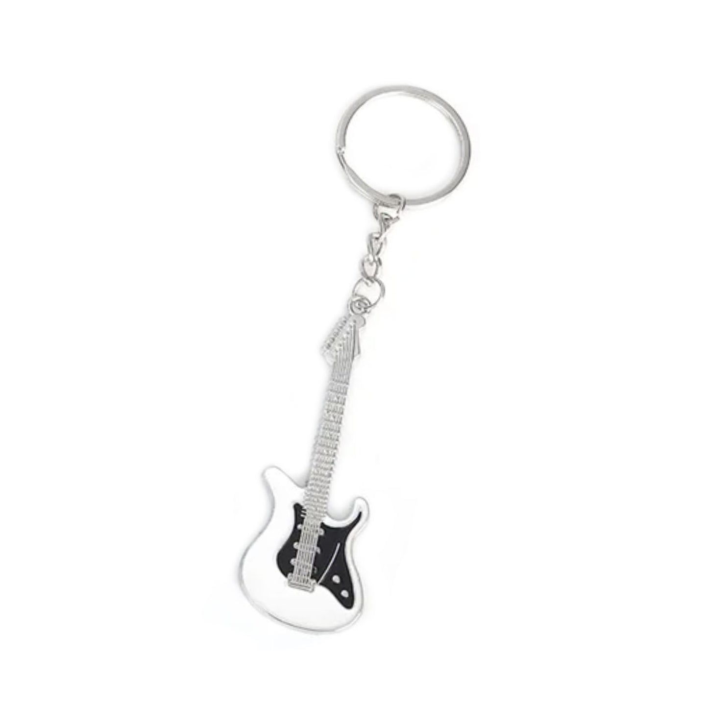 Large 30mm Keyring 7.5cm Guitar Keychain Key Ring Key Chain Bag Accessory Holder Pendant Tag Charm - Asia Sell