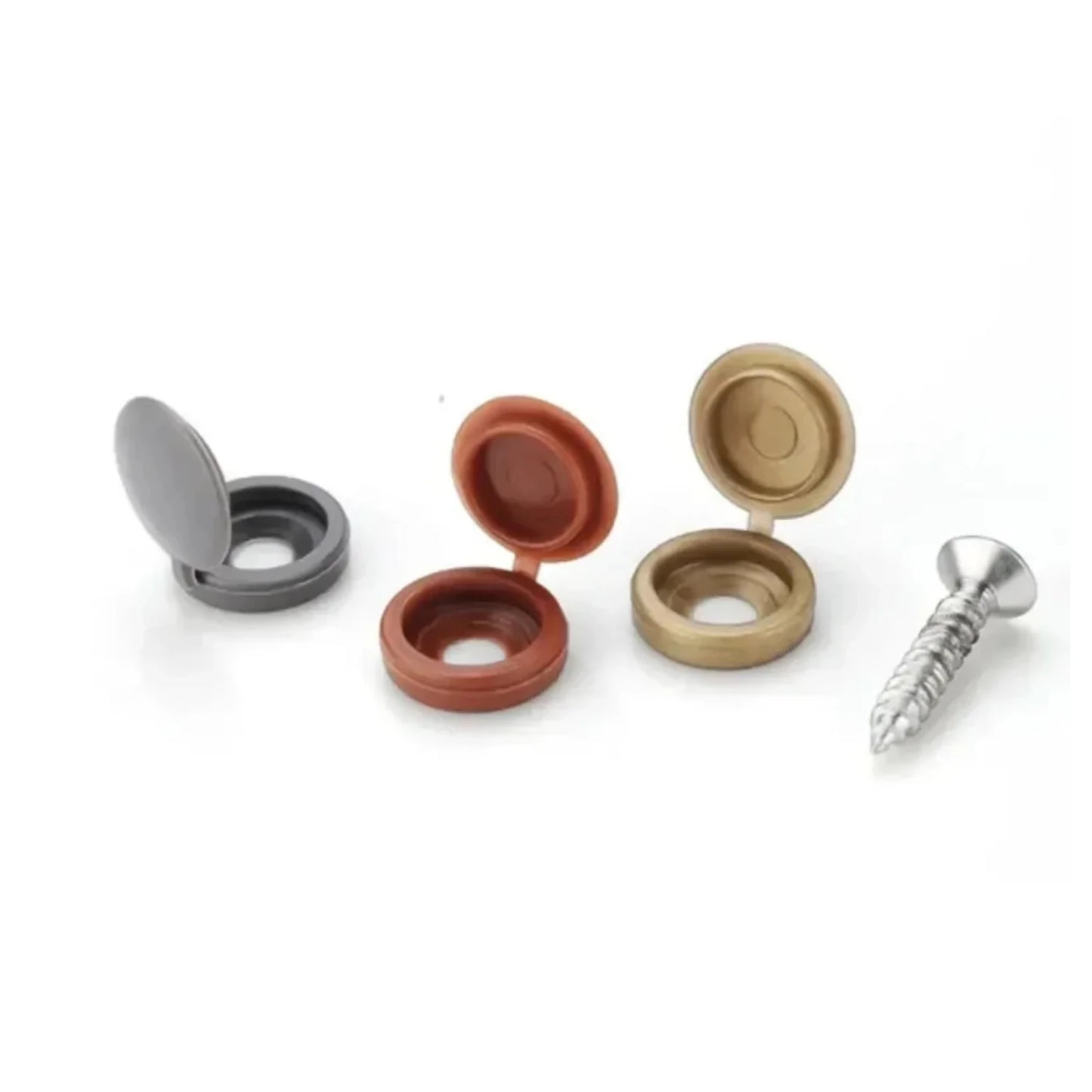 Plastic Screw Caps Folding Closeup 2 - Asia Sell