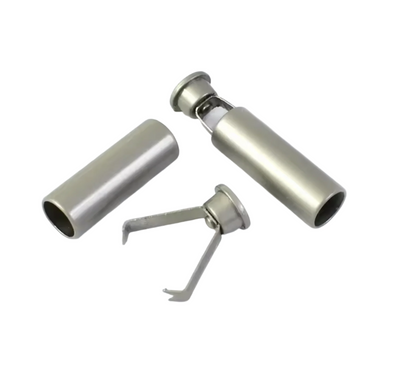 4/8pcs 20x7mm Metal Cord Lock Toggle Clip Clothing Rope End Bag Hat Clothes Bags Craft