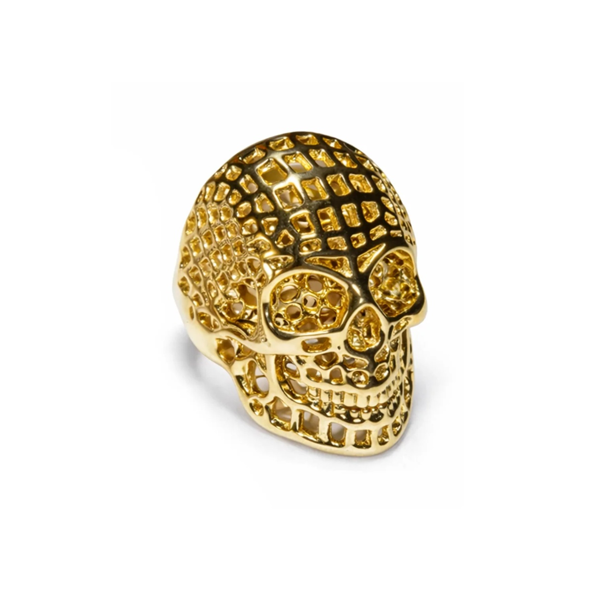 Stainless Steel Skull Ring Head Evil Ring Rings Black Silver Gold Silver Biker | Asia Sell