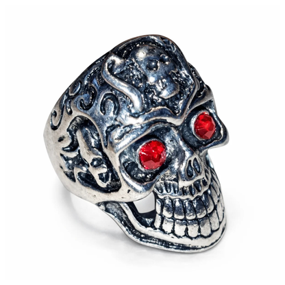 Stainless Steel Skull Ring Head Evil Ring Rings Black Silver Gold Silver Biker | Asia Sell