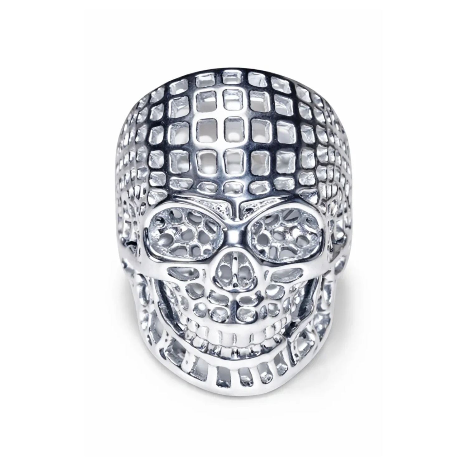 Stainless Steel Skull Ring Head Evil Ring Rings Black Silver Gold Silver Biker | Asia Sell